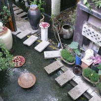 Thiết Kế Quán Cà Phê Sân Vườn Nhỏ - Đẹp Sang Trọng